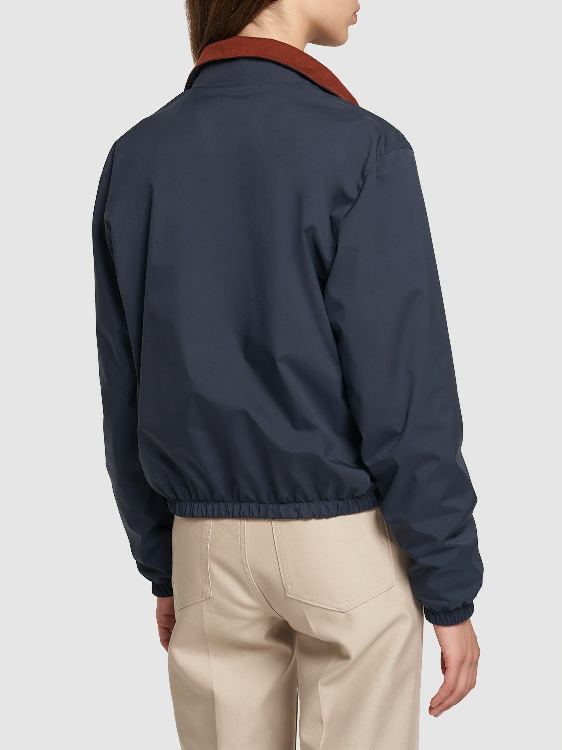 LORO PIANA - Iconic Bomber Tech Zip Jacket