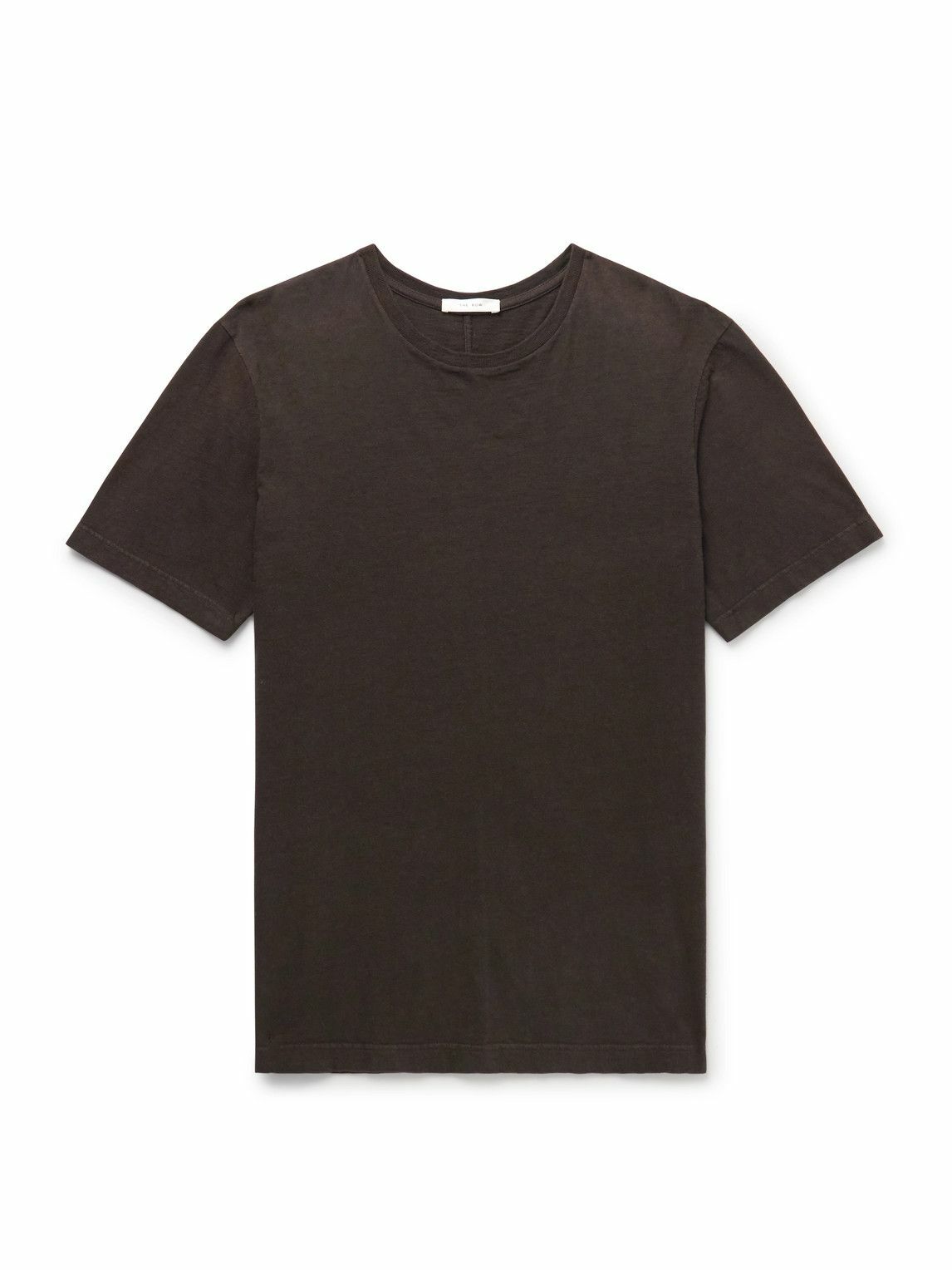 The Row - Luke Cotton-Jersey T-Shirt - Brown
