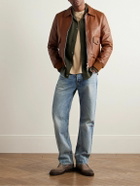 Officine Générale - Brent Virgin Wool Cardigan - Green
