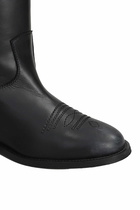 Via Roma 15 In Black Leather