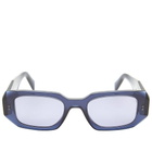 Prada Eyewear Women's PR 17WS Symbole Sunglasses in Blue