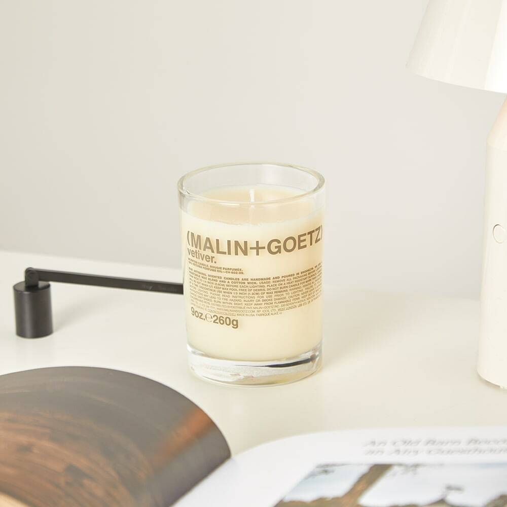 Malin + Goetz Vetiver Table Candle 260g Malin + Goetz