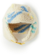 Bobo Choses Baby Off-White Sherpa Chapka Hat
