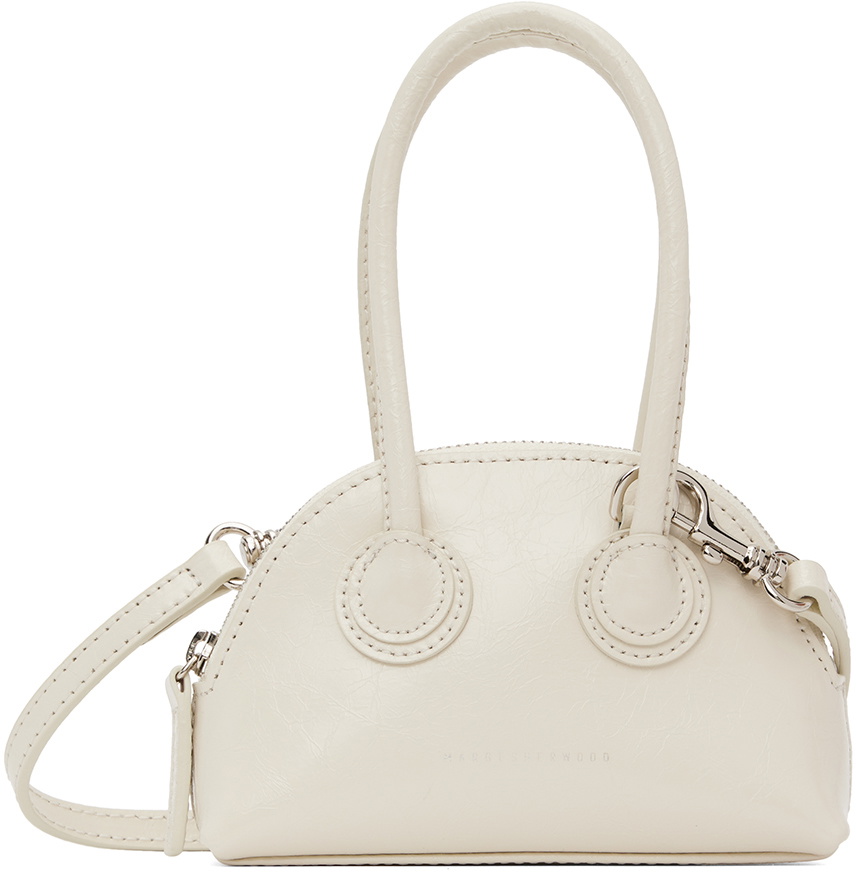 Marge Sherwood Off-White Mini Bessette Bag Marge Sherwood