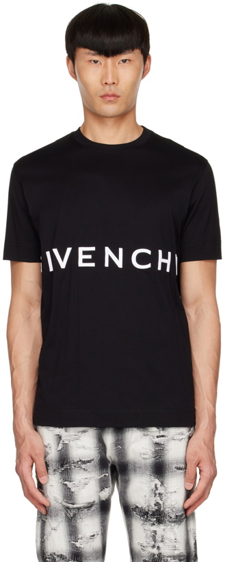 Photo: Givenchy Black 4G T-Shirt