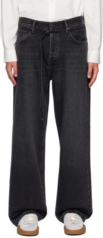 Photo: Acne Studios Black 1991 Jeans