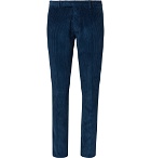 Boglioli - Navy Slim-Fit Cotton-Corduroy Suit Trousers - Men - Blue
