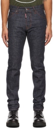 Dsquared2 Blue Back Logo Cool Guy Jeans