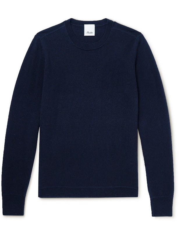 Photo: Allude - Cashmere Sweater - Blue