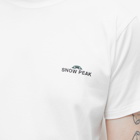Snow Peak Men's Relaxin' Fieldscape T-Shirt in White