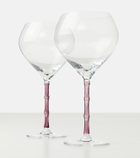 La DoubleJ Bamboo set of 2 glasses