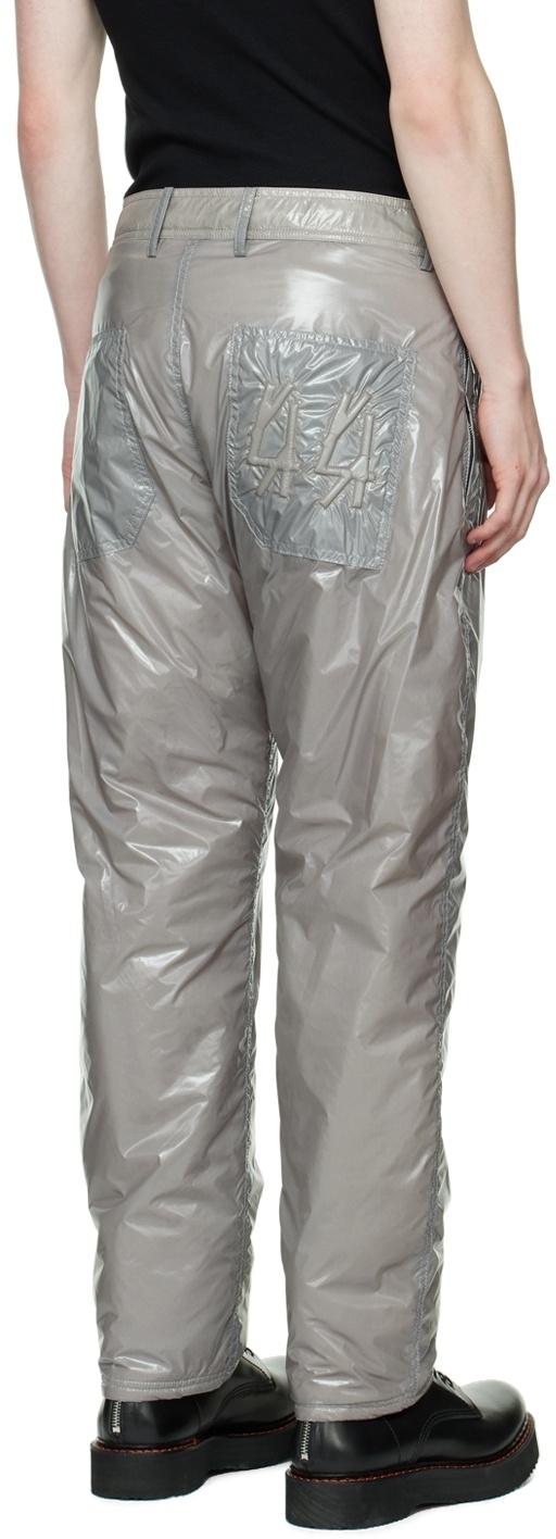 44 Label Group Grey Blow Out Trousers