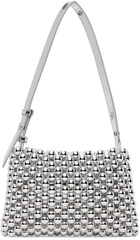 SIMONMILLER Silver Mini Puffin Bag