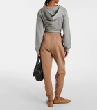 'S Max Mara Cotton-blend jersey sweatpants