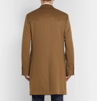 Kingsman - Double-Breasted Cashmere and Wool-Blend Overcoat - Brown