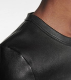 Stouls S.05 leather T-shirt