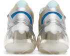 I'm Sorry by Petra Collins SSENSE Exclusive Off-White & Blue JennyFax Edition Bubble Sneakers