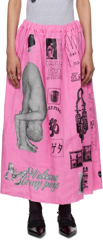 Photo: Ashley Williams Pink Executioner Doll Maxi Skirt