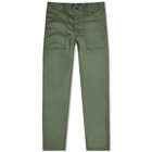Stan Ray Men's Taper Fit 4 Pocket Fatigue Pant in Olive Sateen