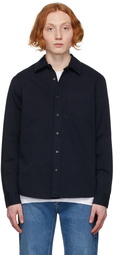 Nudie Jeans Navy John Everyday Shirt