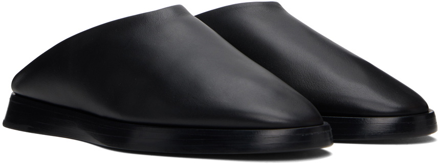 Fear of God Black Backless Mules