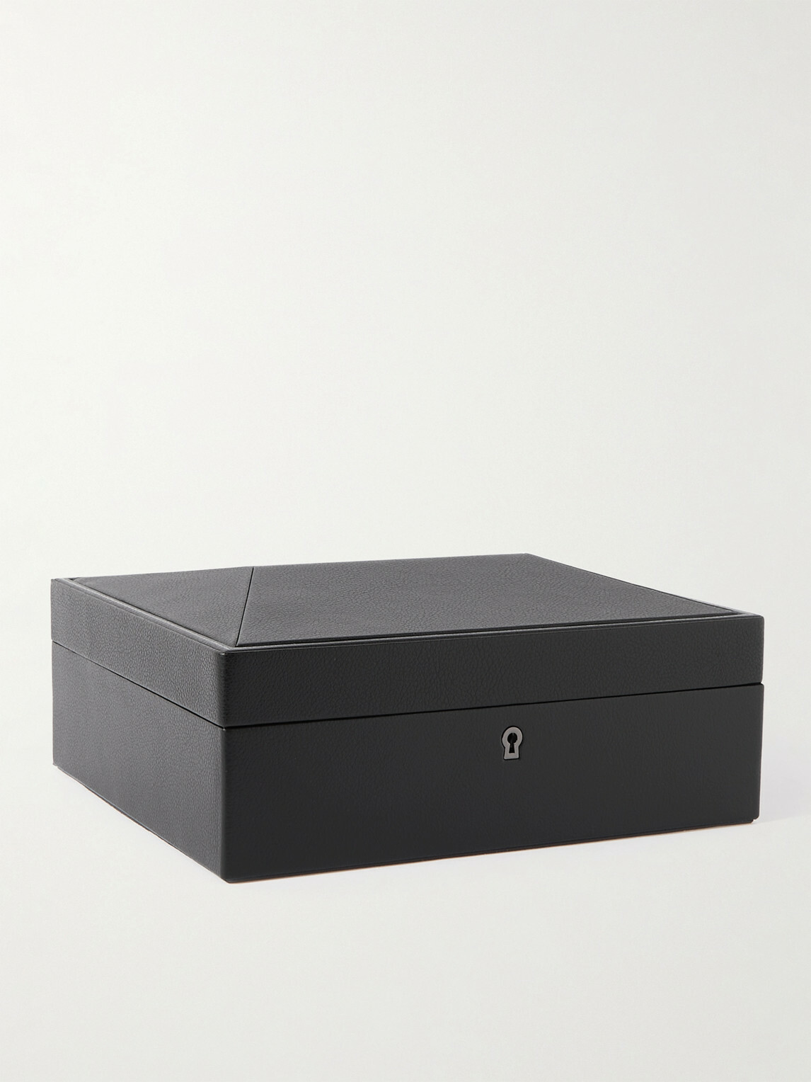 WOLF - British Racing Pebble-Grain Vegan Leather Eight-Piece Watch Box