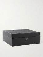 WOLF - British Racing Pebble-Grain Vegan Leather Eight-Piece Watch Box