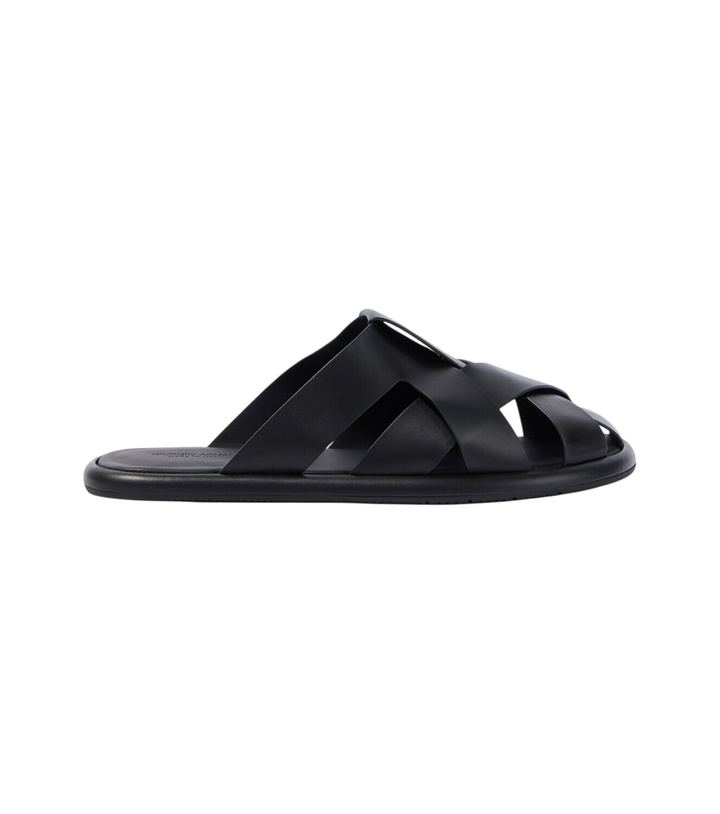 Photo: Giorgio Armani Leather sandals