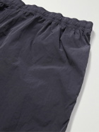 C.P. Company - Straight-Leg Mid-Length Chrome Swim Shorts - Blue