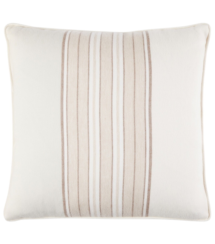Photo: Loro Piana Striped cashmere cushion