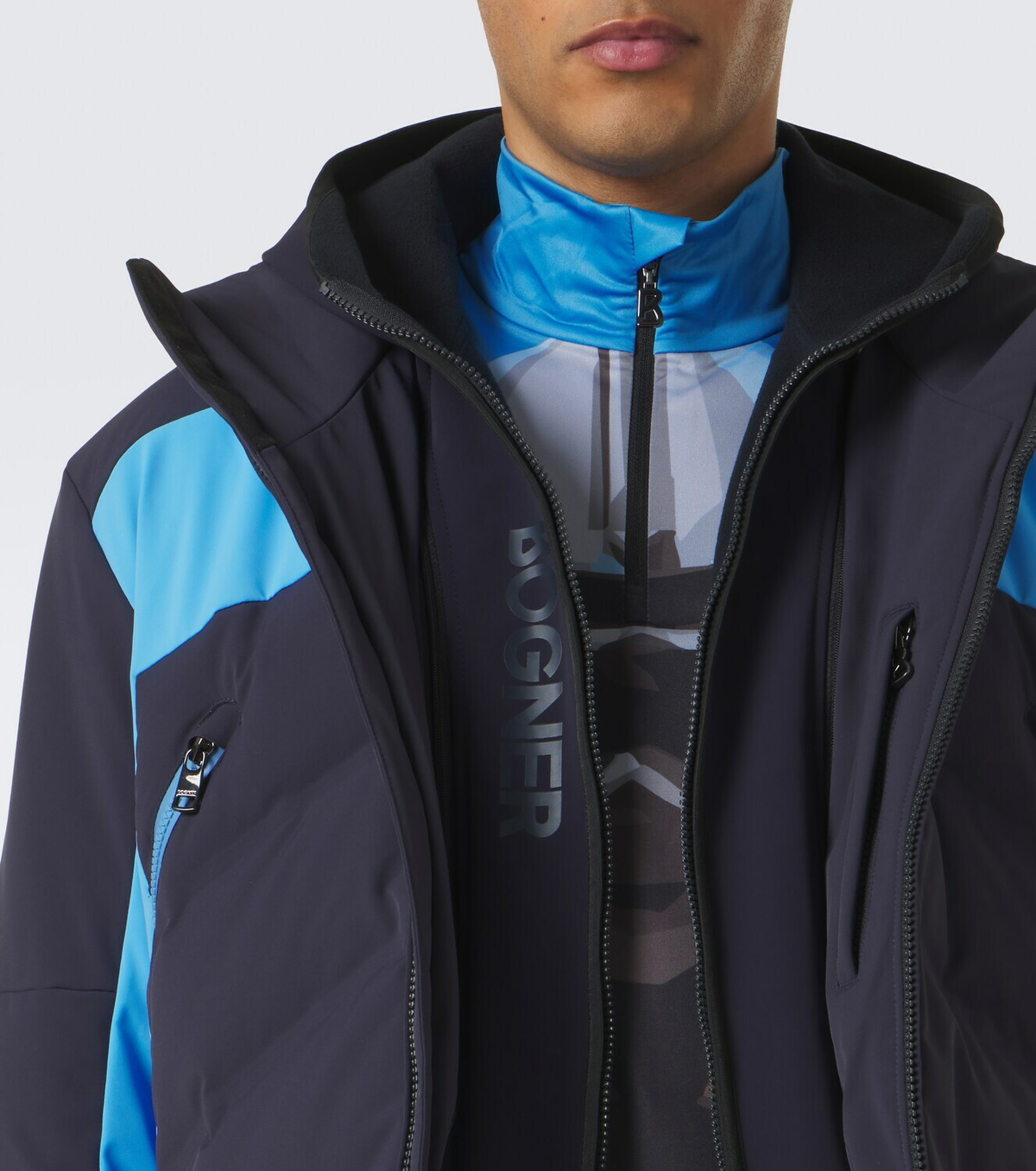 Bogner Jervie hooded down ski jacket