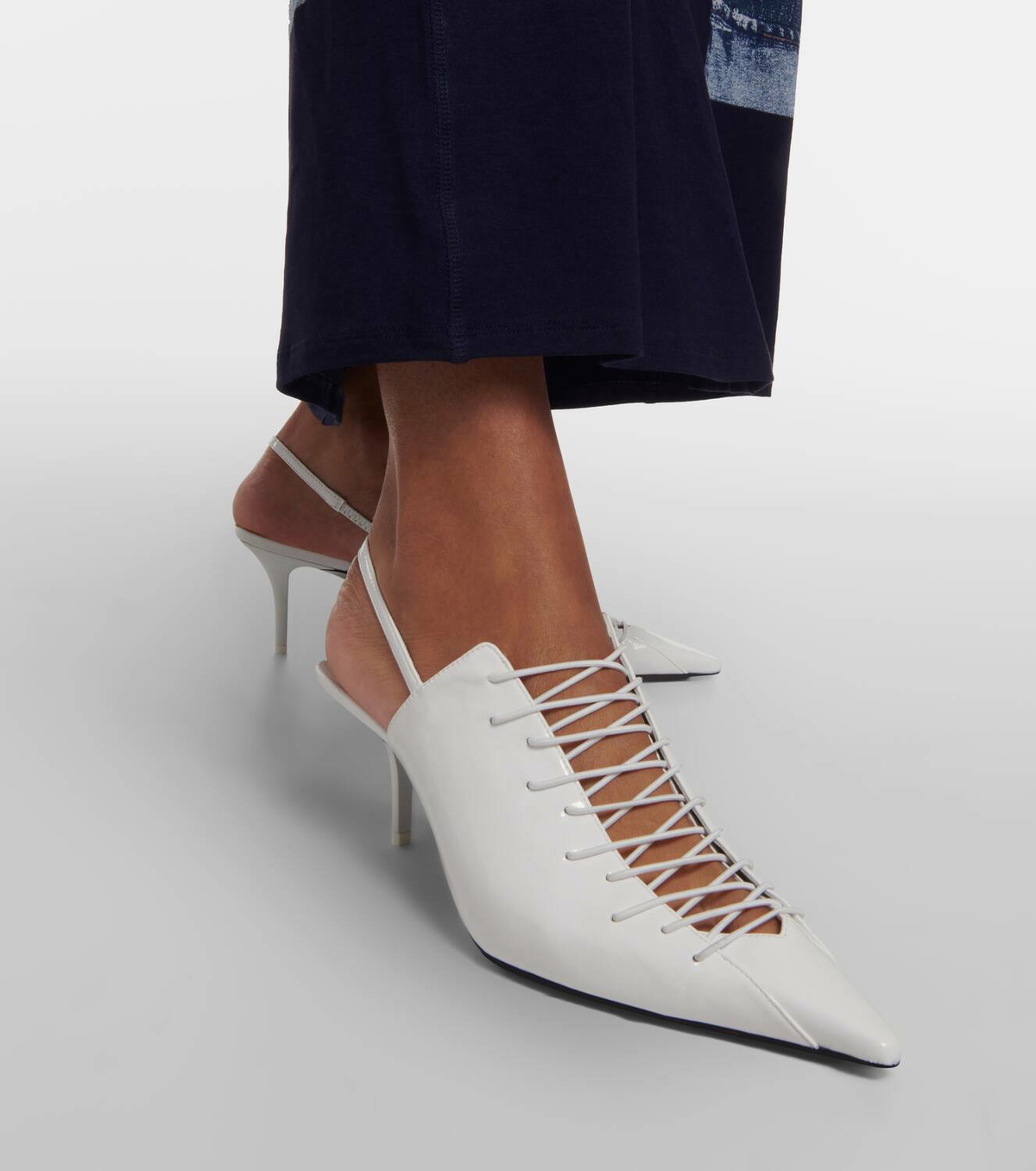 Jimmy Choo x Jean Paul Gaultier Corset leather pumps Jimmy Choo Jimmy Choo x Jean Paul Gaultier Corset leather pumps Jimmy Choo