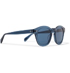 Oliver Peoples - Boudreau LA D-Frame Acetate Sunglasses - Blue
