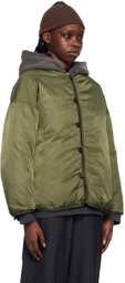 visvim Khaki Reversible Down Jacket