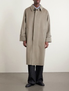 Auralee - Melton Wool Coat - Gray