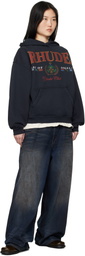 Rhude Navy 'Bay Of Angels Yacht Club' Hoodie