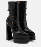 Versace - Aevitas Pointy leather ankle boots