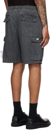 WTAPS Black MILS2301 Denim Shorts