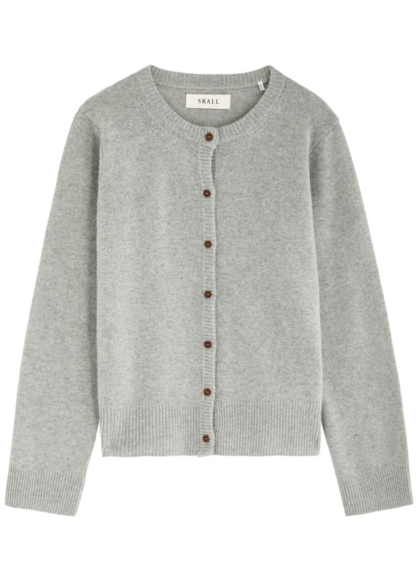 Photo: Skall Studio Senna Wool Cardigan Light Grey