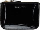 Comme des Garçons Wallets Black Glossy Print Wallet