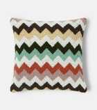 Missoni Riccio Zigzag cotton bouclé cushion