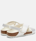 Birkenstock 1774 x Danielle Frankel Tulum embellished satin sandals