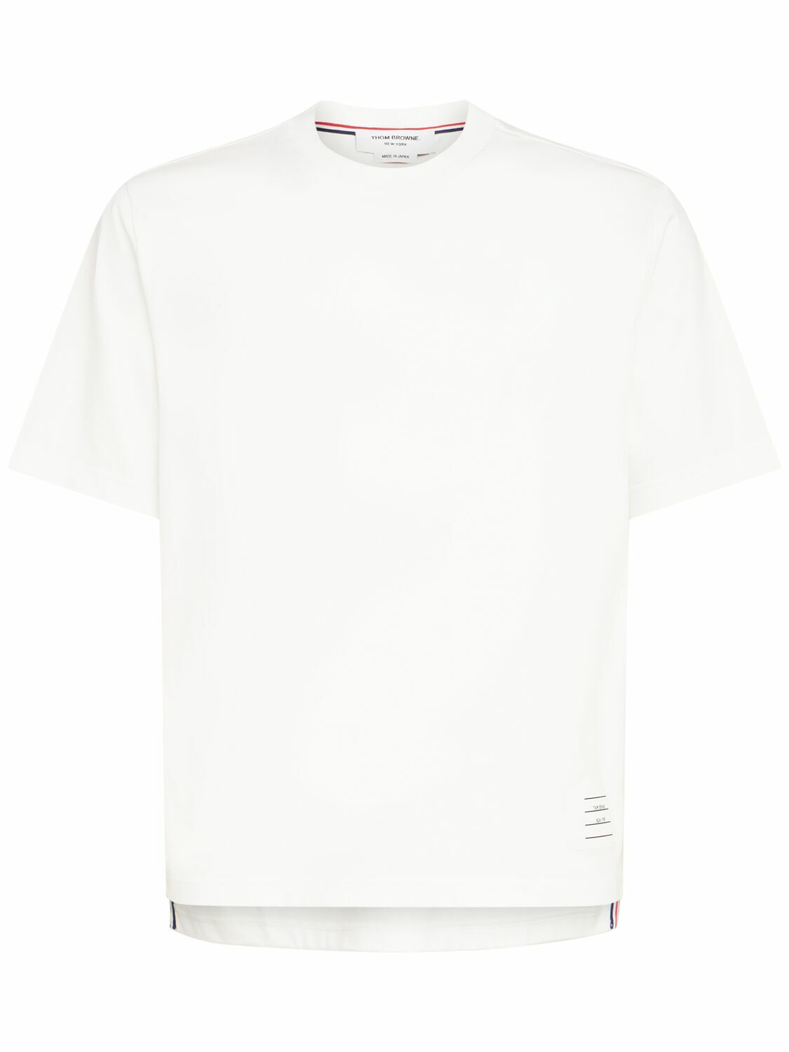 【THOM BROWNE】Pocket medium weight short sleeve T-shirt Thom Browne Men's Medium Weight Jersey Pocket T-Shirt in