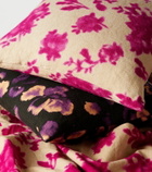 The House of Lyria Mirra floral linen cushion