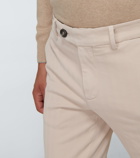 Brunello Cucinelli - Stretch-cotton pants