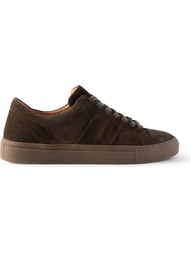 Photo: Mr P. - Larry Leather Sneakers - Brown