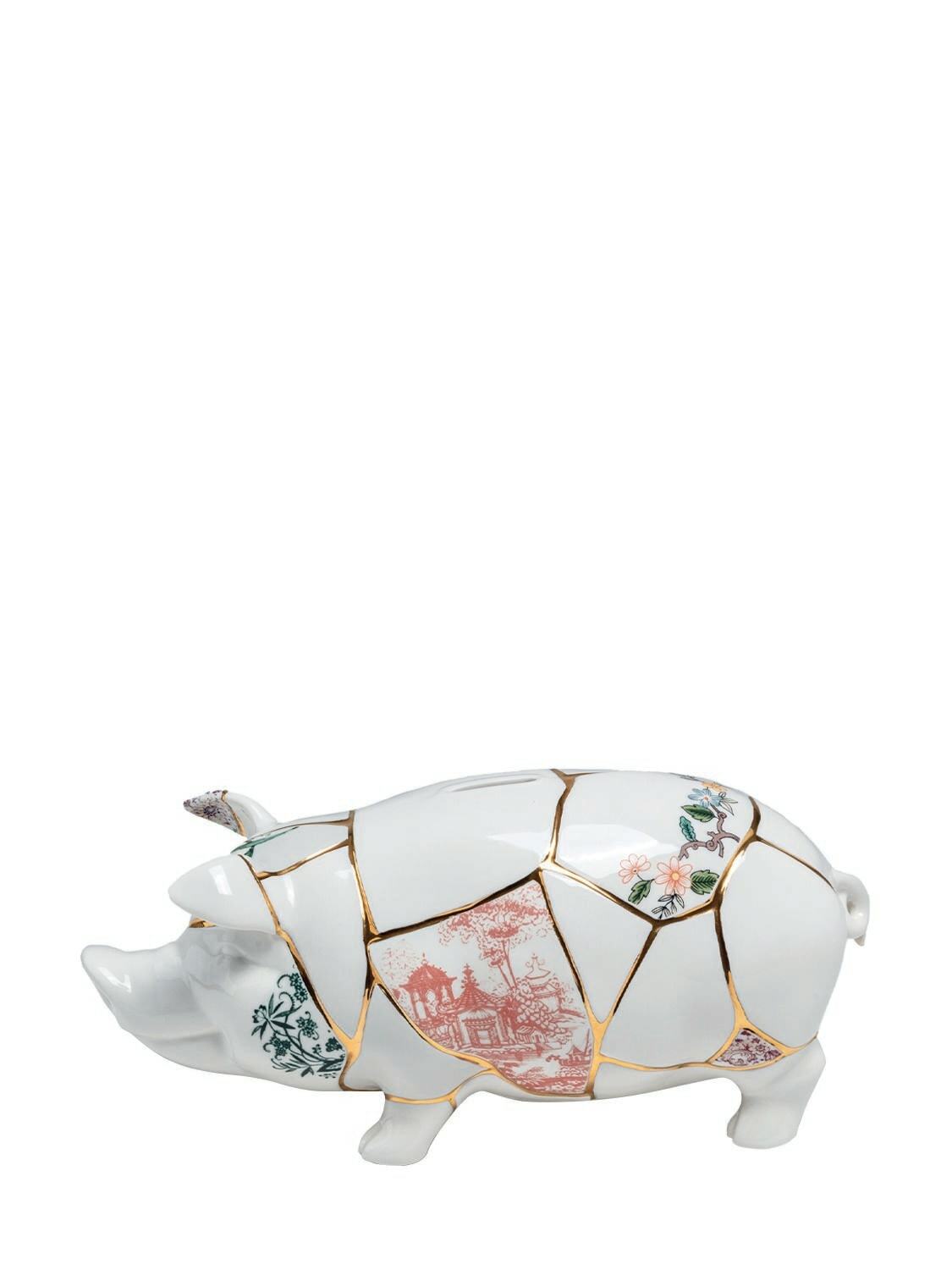 SELETTI Moneybox Kintsugi Piggy Bank