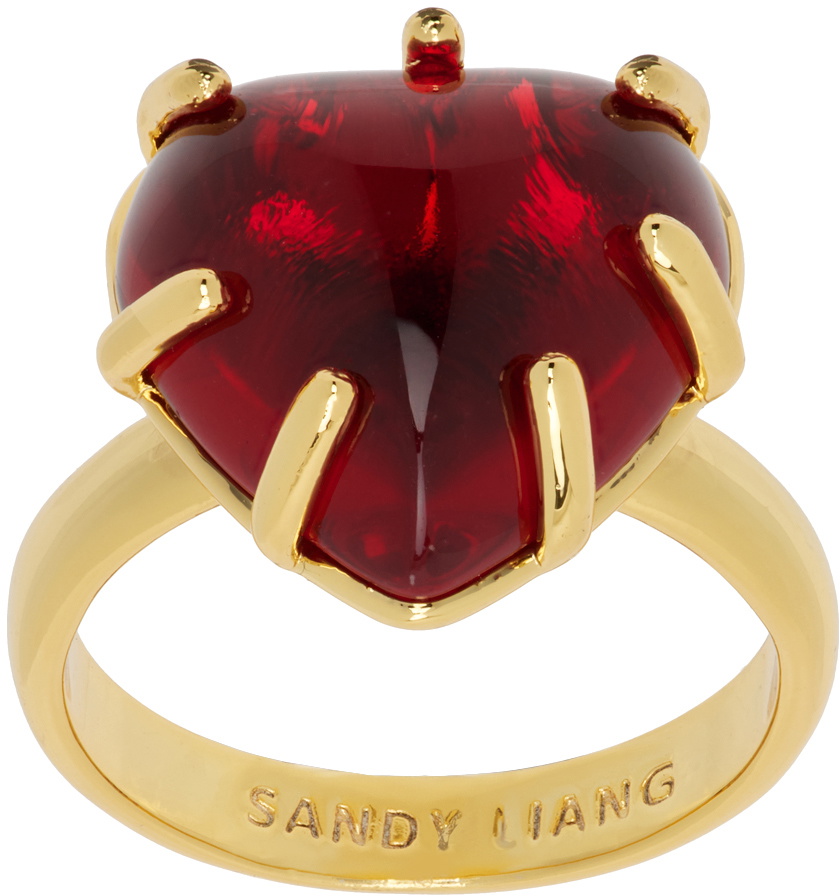 Photo: Sandy Liang Gold Treasure Ring