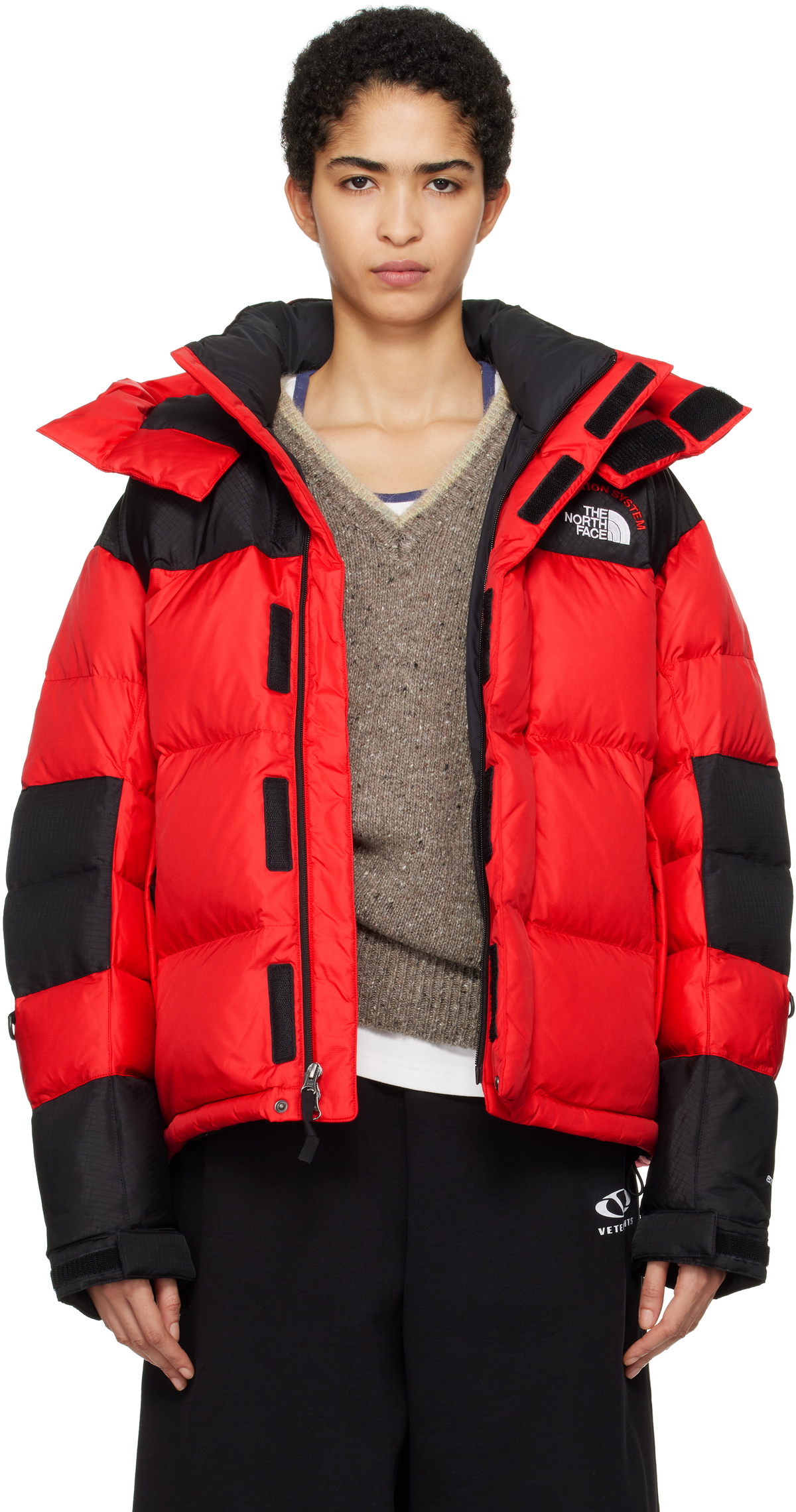 The North Face Red HMLYN Baltoro Down Jacket The North Face