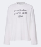 Acne Studios Logo cotton-blend jersey T-shirt